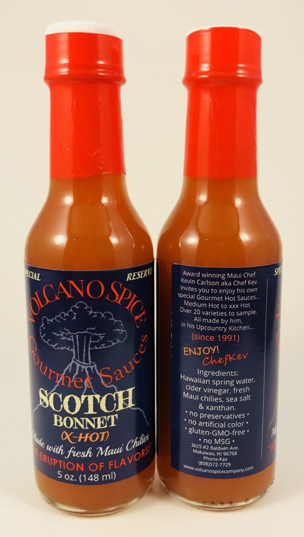 Scotch Bonnet Chili Pepper Hot Sauce - Tutus Pantry