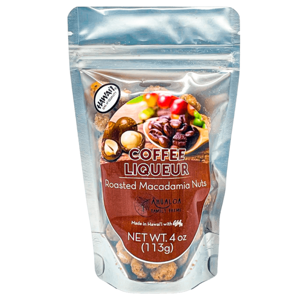 Ahualoa Farms Coffee Liqueur Macadamia Nuts
