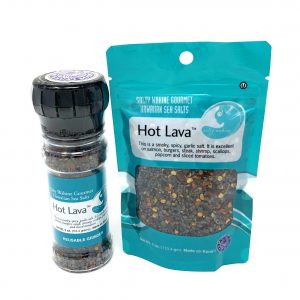 Tutu's Pantry - Hot Lava Refillable Grinder Sea Salt - 1