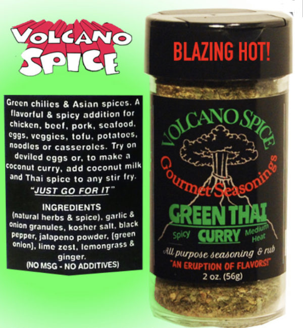 Tutu's Pantry - Volcano Spice Green Thai Curry - 1