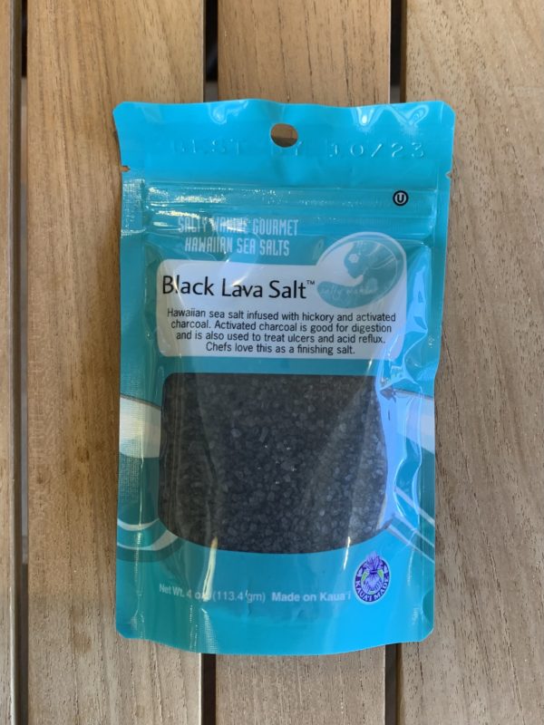 Tutu's Pantry - Salty Wahine Black Lava Sea Salt - 1