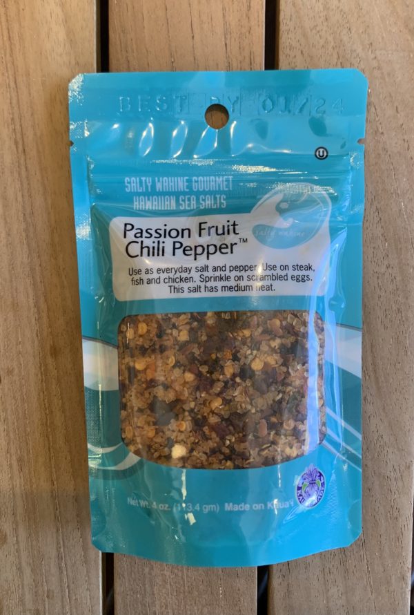 Tutu's Pantry - Salty Wahine Passion Fruit Chilli Pepper Sea Salt - 1