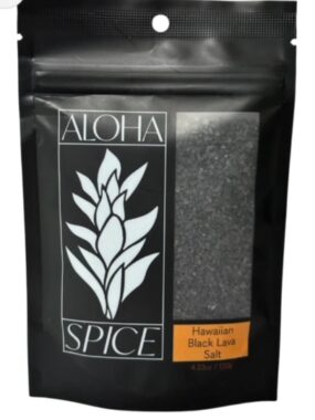Aloha Spice Co. Black Lava Sea Salt