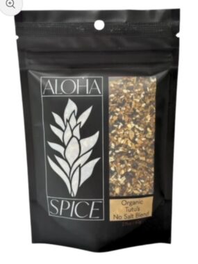 Aloha Spice Co Tutu's Organic No Salt Seasoning
