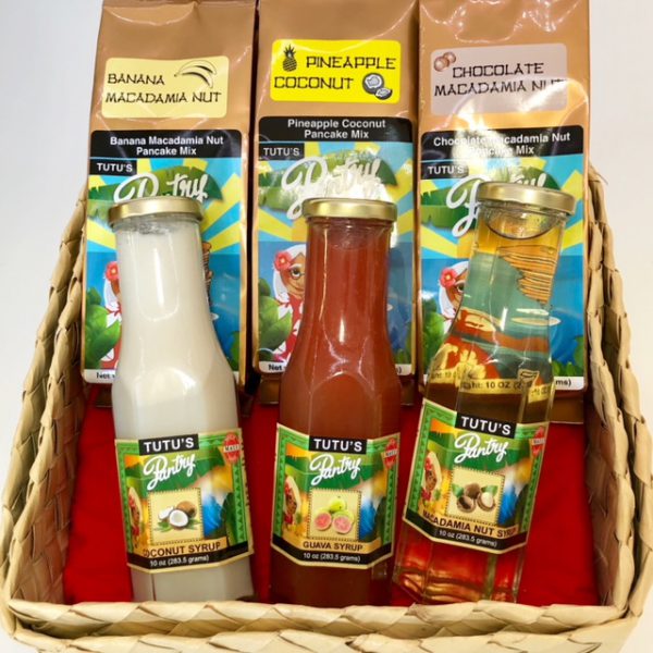 Tutu's Pantry - Maui Pancakes and Syrup Gift Set - 12