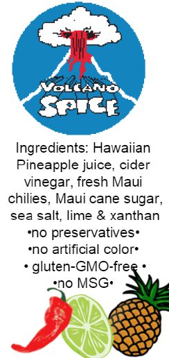 Tutu's Pantry - Volcano Spice Pineapple Hot Sauce - 1