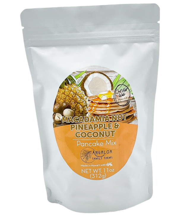 Ahualoa Farms Macadamia Nut Pineapple Coconut Pancake Mix