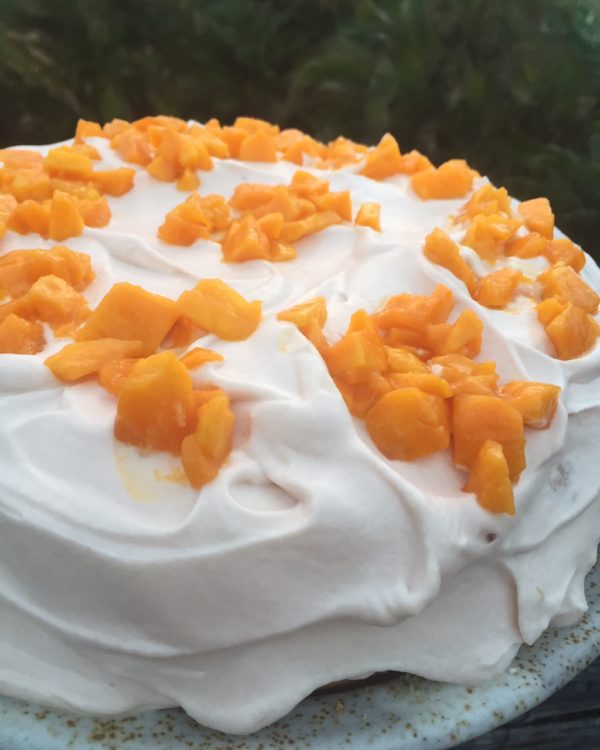 mango lilikoi guava cake