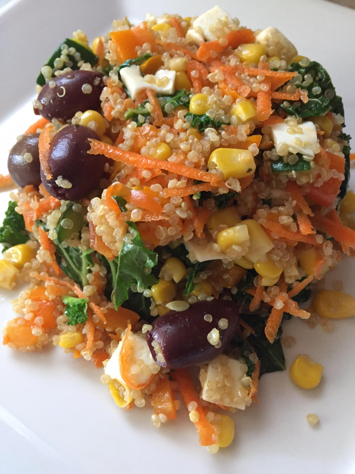 Quinoa full of colors salad