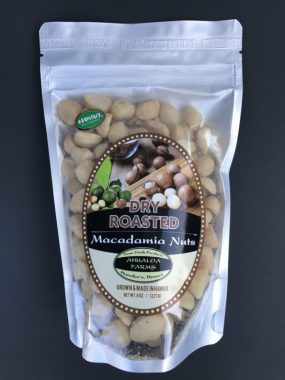 Ahualoa Farms Dry Roasted Macadamia Nuts