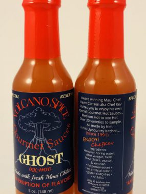 volcano spice ghost pepper hot sauce