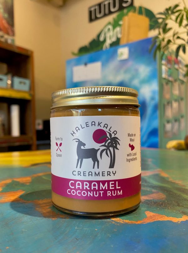 Tutu's Pantry - Goat's Milk "Coconut Rum" Favor Caramel from Haleakala Creamery - 1