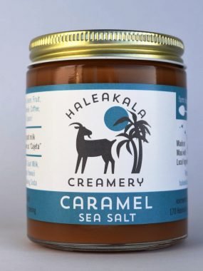 Goat Milk Molokai Sea Salt Caramel 6oz.- Haleakala Creamery