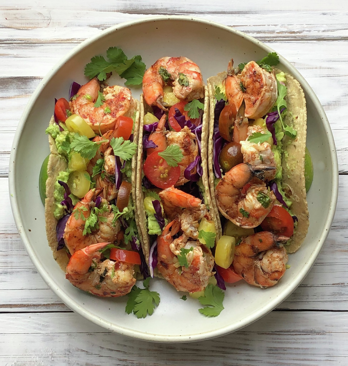 Tutu's Pantry - Hawaiian Jerk Seasoned Shrimp Tacos with grilled pineapple - 3