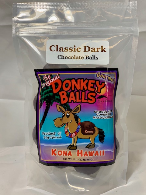 classic dark chocolate donkey balls