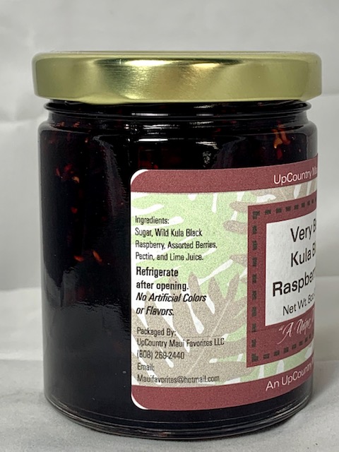 Tutu's Pantry - Very Berry Kula Black Raspberry Jam - 1