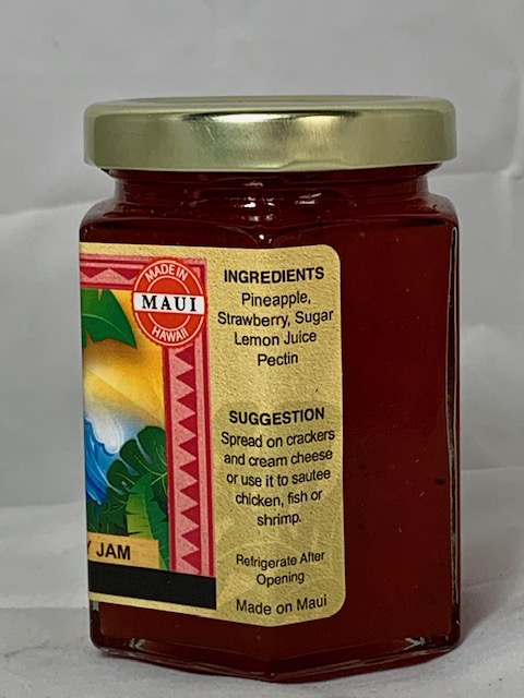 pineapple strawberry jam