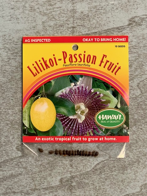 lilikoi passion fruit seeds