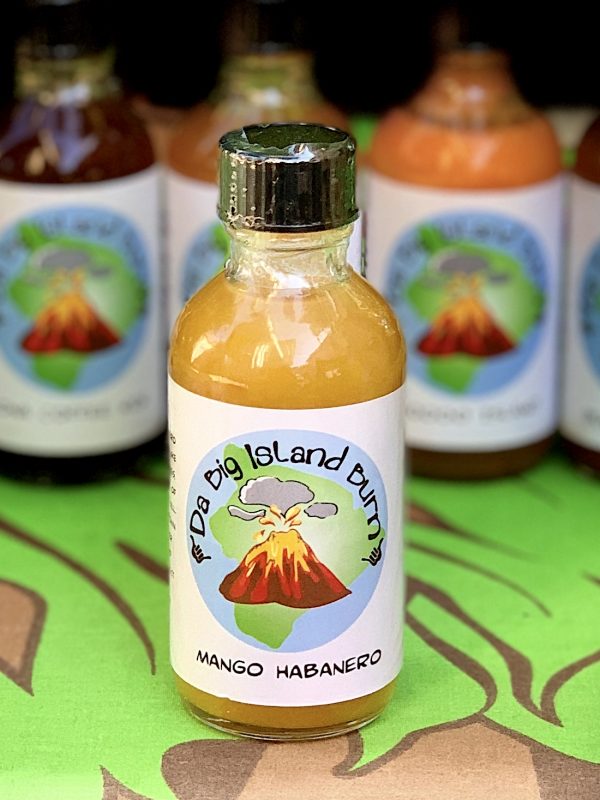 Tutu's Pantry - 2oz Hot Sauce 3pk - Mango Habanero, Kona Coffee Kick, Pele's Flame - 2