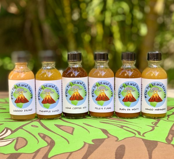 Tutu's Pantry - 2oz Hot Sauce 3pk - Pineapple Lilikoi, 10,000 Island, Burn Da Mouth - 1
