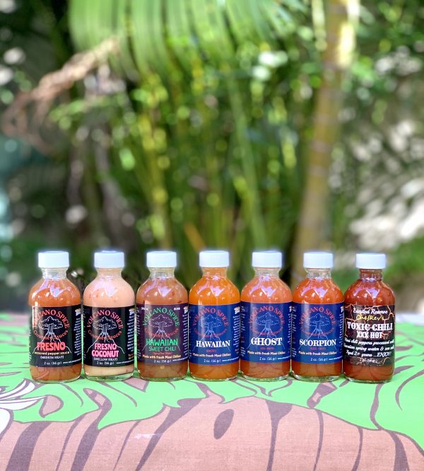 Tutu's Pantry - 2oz Hot Sauce 3pk - Fresno, Fresno Coconut, Hawaiian Sweet Chili - 1