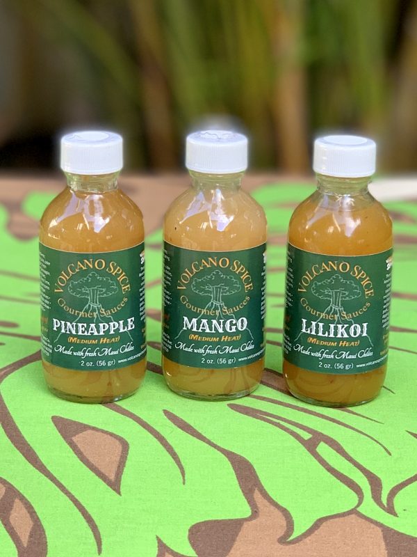 2oz Hot Sauce 3pk - Pineapple, Mango & Lilikoi