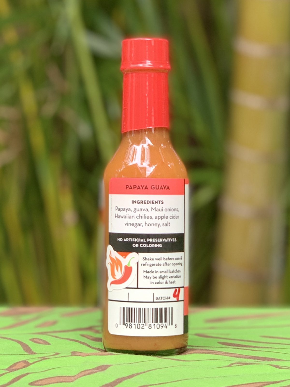 HI Spice Papaya Guava Hot Sauce Tutu's Pantry