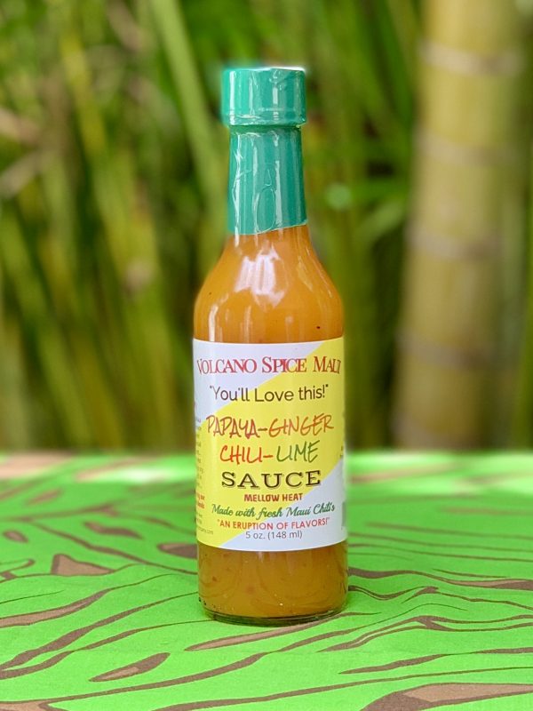 Tutu's Pantry - Volcano Spice Papaya Ginger Chili Lime Sauce - 1