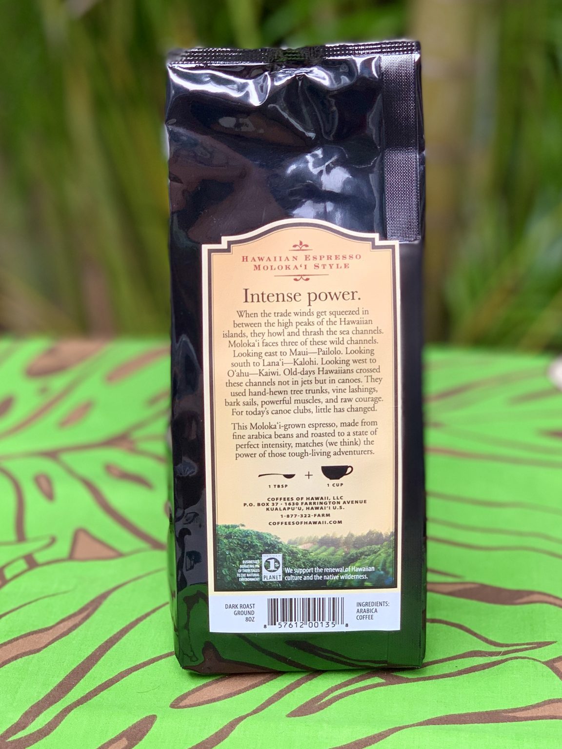 Coffees Of Hawaii Hawaiian Espresso Whole Bean Tutu's Pantry