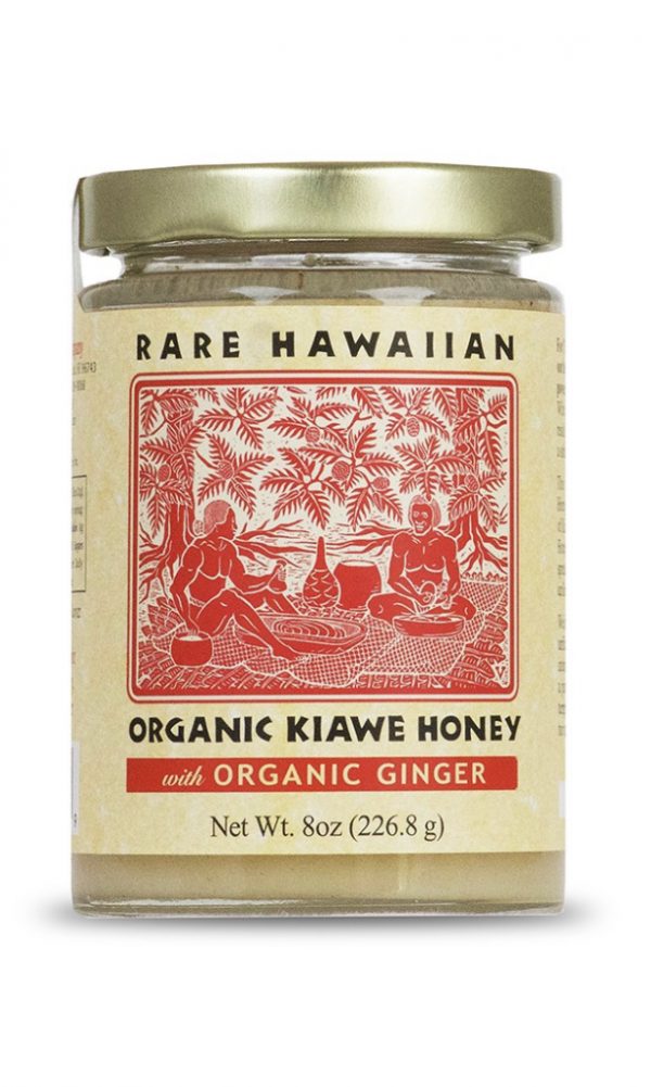 Tutu's Pantry - Rare Hawaiian Organic Kiawe Honey Ginger Infused 3oz - 1