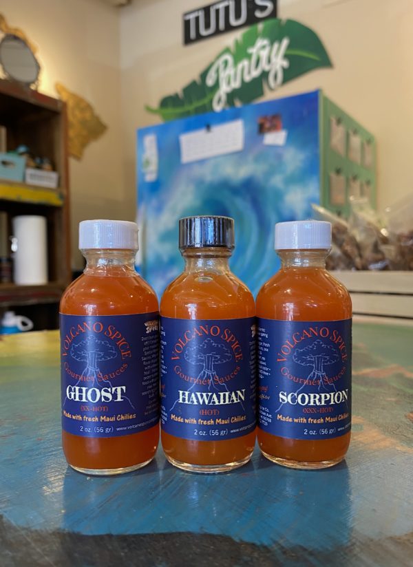 Tutu's Pantry - 2oz Hot Sauce 3pk - Hawaiian, Ghost, Scorpion - 1
