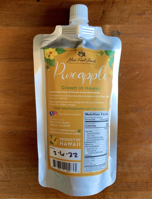 Tutu's Pantry - Pineapple Puree - 1 lb - 2