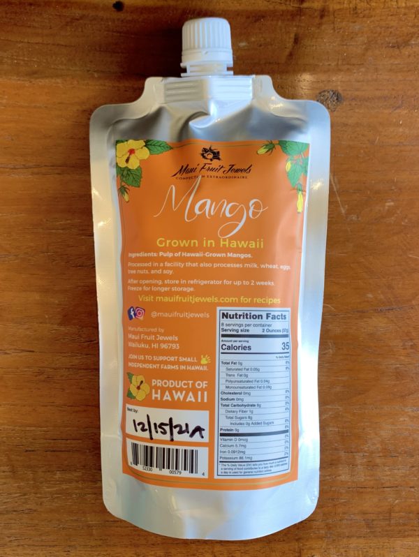 Tutu's Pantry - Mango Puree - 1 lb - 2