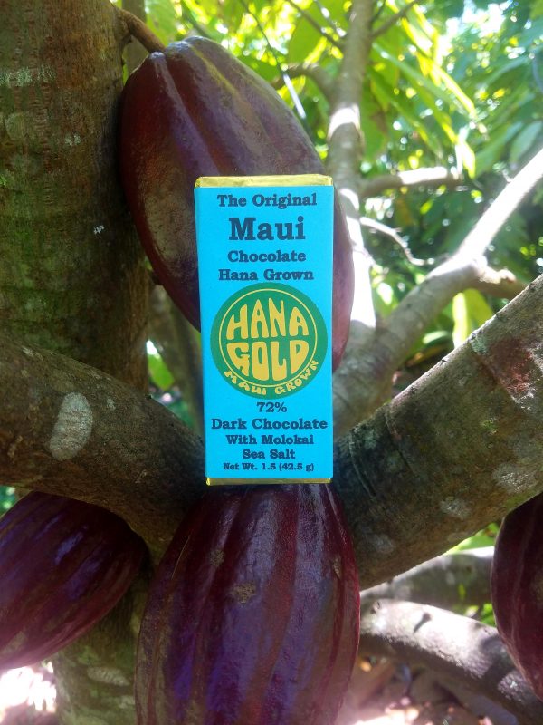 Tutu's Pantry - Hana Gold Maui Chocolates - 72% Dark Chocolate with Molokai Sea Salt - 1