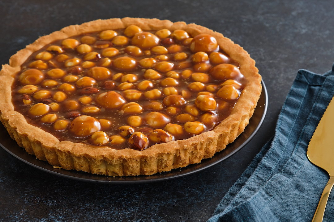 Caramel Macadamia Nut Pie