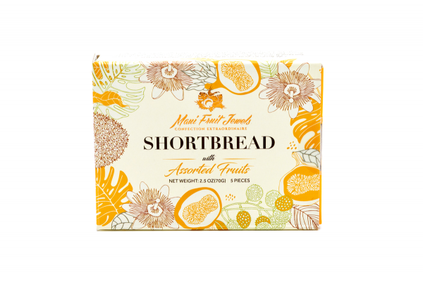 Maui Fruit Jewels 5-piece Shortbread Cookies - Image 2