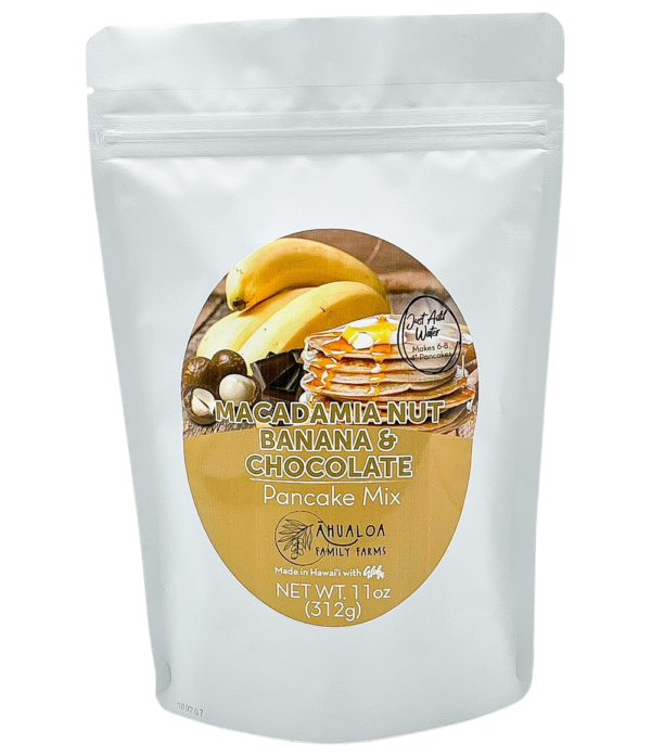 Tutu's Pantry - Ahualoa Farms Banana Chocolate Macadamia Nut Pancake Mix - 1