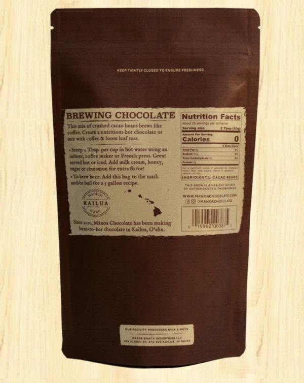 Tutu's Pantry - Manoa Brewing Chocolate - 2