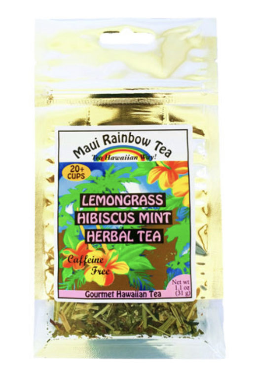 Tutu's Pantry - Maui Rainbow Tea - Lemongrass Hibiscus Mint Herbal Tea - 2