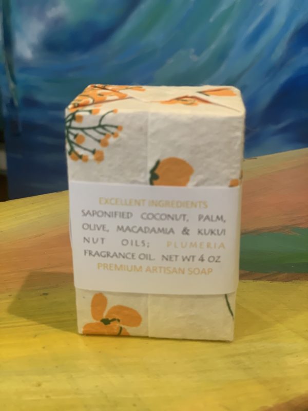 Kula Herbs Plumeria Soap - Image 2
