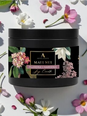 Artful Scents - Maui Nui Plumeria Gardenia Candle