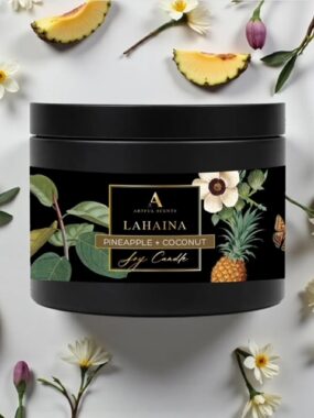 Artful Scents - Lahaina Pineapple Coconut Candle