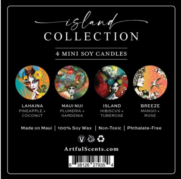 Tutu's Pantry - Artful Scents - Breeze Mango & Lilikoi Candle - 4