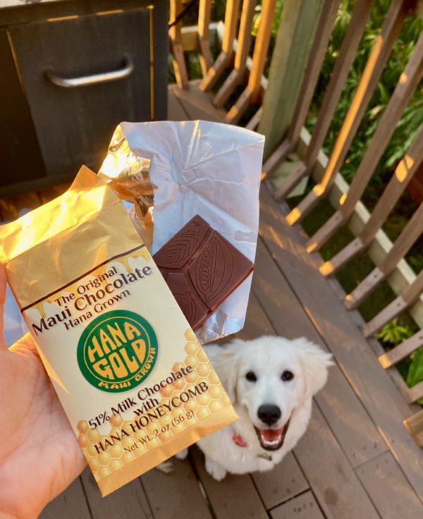 Tutu's Pantry - Hana Gold Maui Chocolates - 51% milk chocolate bar with Honeycomb - 1