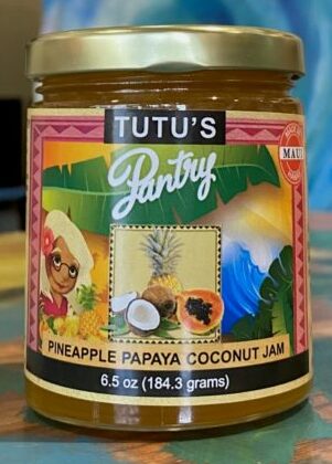 Tutu's Pantry - Pineapple Papaya Coconut Jam - 1