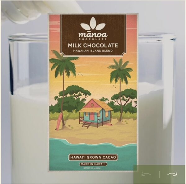 Manoa Hawaii Chocolate Milk - 50% Cacao