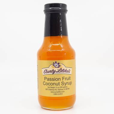 Tutu's Pantry - Passion Fruit Coconut Syrup - 1