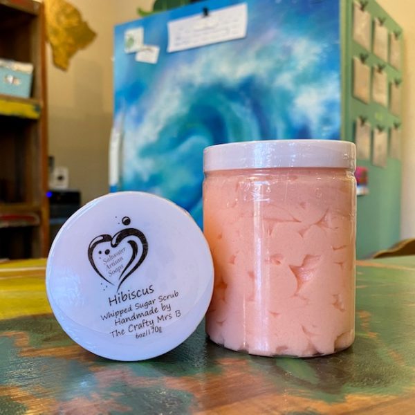 Hibiscus Whipped Sugar Scrub