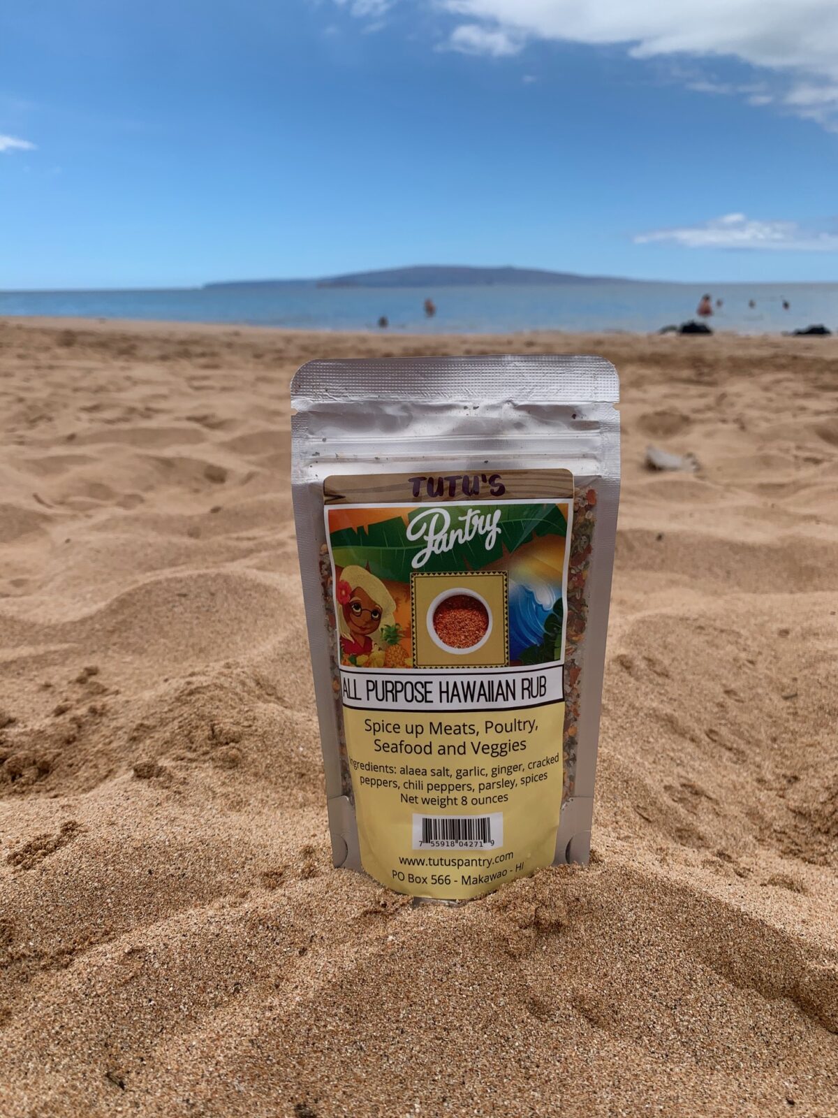 Tutu's Pantry Goodies made in Hawaii with Aloha 2 All Purpose Hawaiian Rub