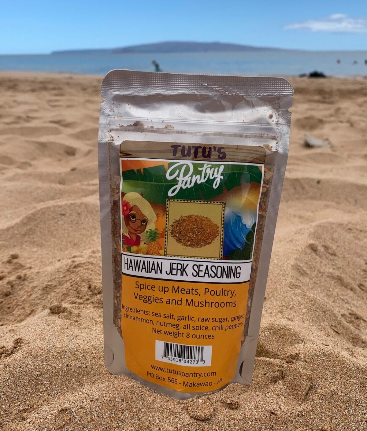 Tutu's Pantry Goodies made in Hawaii with Aloha 1 Hawaiian Jerk Seasoning